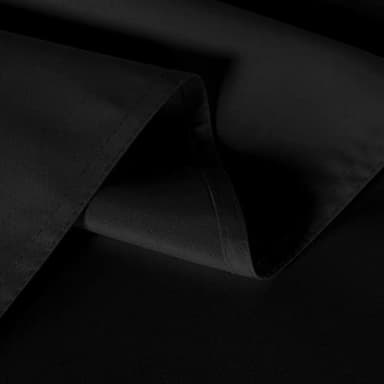 sancua 8 Pack Black Tablecloth 60 x 120 Inch, Rectangle Table Cloth for 8 Feet Tables - Stain and Wrinkle Resistant Washable Polyester Table Cover for Dining Tables, Buffet Parties and Camping - Image 4