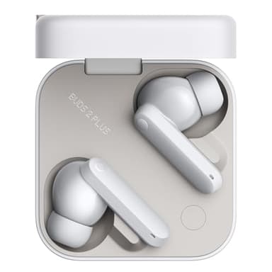 CMF Buds 2 Plus 2025 New Wireless Earbuds Adaptive Noise Cancelling, Hi-Res Audio Bluetooth Headphones, 12mm Drivers for Deep Bass, 50dB ANC 61.5H Playtime, Sport Ear Buds with 6 Mics, Light Grey - Image 1