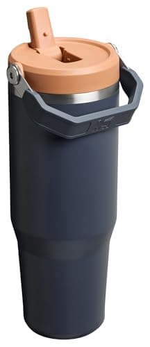 Stanley IceFlow 2.0 Flip Straw Tumbler with Handle 30 oz | Twist On Lid and Flip Up Straw | Leak Resistant Water Bottle | Insulated Stainless Steel | BPA-Free | Twilight - Image 3