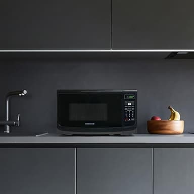 Farberware Countertop 700 Watts, 0.7 cu ft 700-Watt Microwave Oven, Black - Image 7