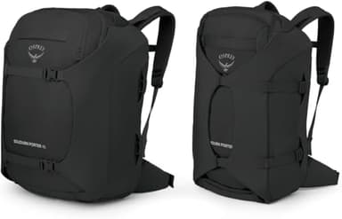 Osprey Sojourn Porter 46L Travel Backpack – Carry-On Compliant Luggage with StraightJacket Compression and Padded Laptop Sleeve – Secure, Durable Pack for International or Urban Travel, Black - Image 6