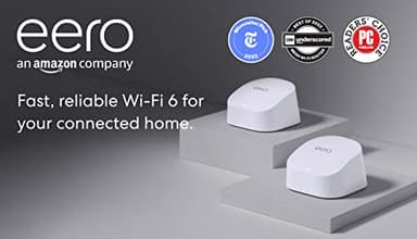 Amazon eero 6 mesh wifi system - Supports internet plans up to 500 Mbps, Coverage up to 3,000 sq. ft., Connect 75+ devices, 2-pack (1 router + 1 extender) - Image 8