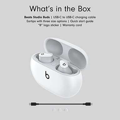 Beats Studio Buds with AppleCare+ for Headphones (2 Years) - White - Image 10
