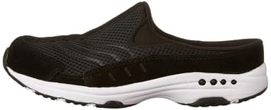 Easy Spirit womens Traveltime Mule, Traveltime Black Suede 960, 11 WW - Image 8