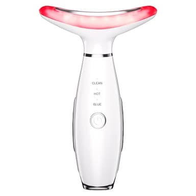 3-in-1 Beauty Massager for Face and Neck, Based on Triple Action LED, Thermal, and Vibration Technologies for Skin Care,Improve,Firm,Tightening and Smooth - Image 1