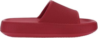 BRONAX Slides for Women and Men Recovery Pillow Slippers House Home Pool Beach for Men Male Size 12 Sandals Comfy Cushioned Thick Sole 46-47 Red - Image 4