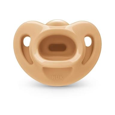 NUK Timeless Comfy Pacifier | 100% Silicone, One-Piece Design | BPA-Free, Gentle on Baby’s Skin | 5-Pack, for 0-6M - Image 12