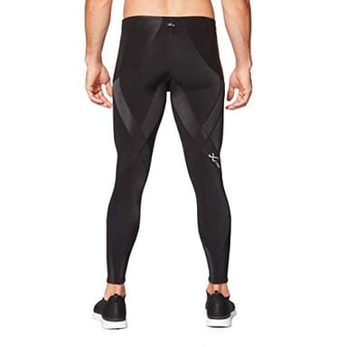 CW-X Men's Endurance Generator Joint and Muscle Support Compression Tight, High Performance Pants for Running and Weight Lifting, Black, X-Large - Image 3