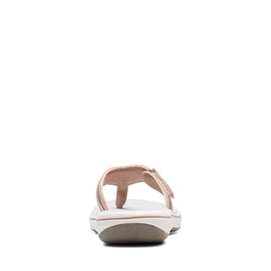 Clarks Women's Breeze Sea Flip-Flop, Taupe, 8 - Image 7