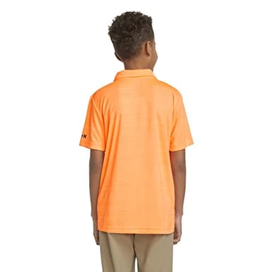 Hurley boys H20-dri Polo T Shirt, Bright Mango Heather, Large US - Image 6
