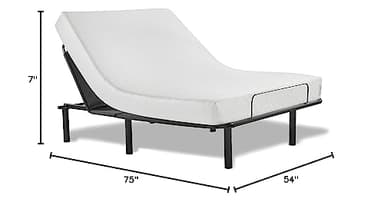 Simmons - Gel Memory Foam Mattress - 7 Inch, Full Size, Firm Feel, Motion Isolating, Moisture Wicking Cover, CertiPur-US Certified, 100-Night Trial - Image 2