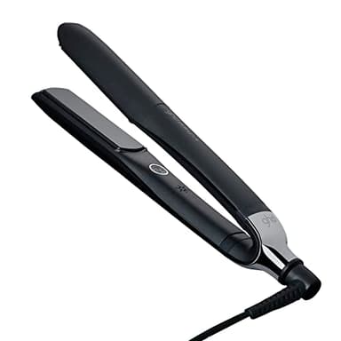 ghd Platinum+ Styler - 1” Smart Flat Iron Hair Straightener - Professional Ceramic Styling Tool with Predictive Heat Control and Automatic Shut-Off - More Shine and More Color Protection - Black - Image 1