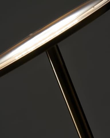 Brightech Sky LED Floor lamp for Living Rooms & Offices -Torchiere Super Bright , Dimmable, Tall Standing Lamp for Bedroom Reading - Gold Brass - Image 8