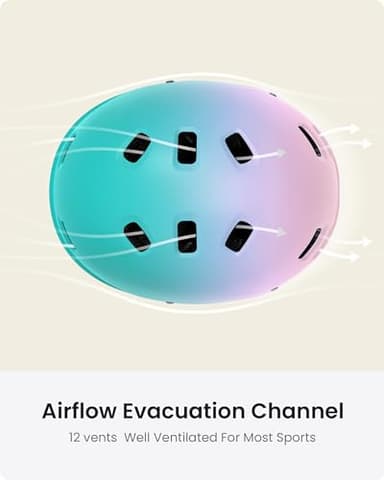 OutdoorMaster Skateboard Cycling Helmet - Two Removable Liners Ventilation Multi-Sport Scooter Roller Skate Inline Skating for Kids, Youth & Adults - XS - Fuschia Teal - Image 4