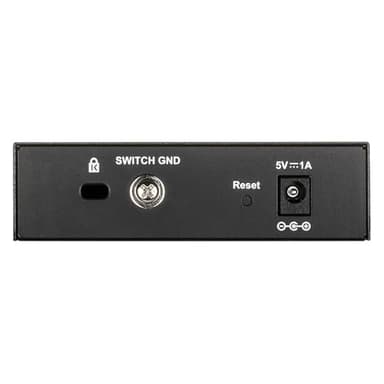 D-Link 5-Port Gigabit Smart Managed Switch —5GbE Ports —L2—VLANs —Web Managed —Desktop—Fanless —NDAA Compliant —Lifetime Protection (DGS-1100-05V2) - Image 6
