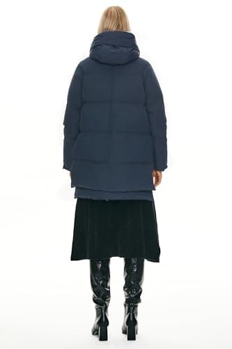 Orolay Women's Thickened Down Jacket (XL, Navy) - Image 2