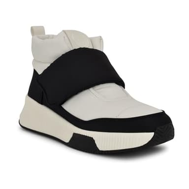 Nine West Women's Tumble Bootie, Cream/Black 150, 5.5 - Image 1