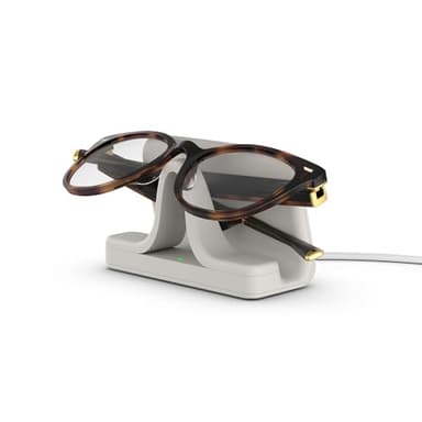 Amazon Echo Frames (newest model) + Echo Spot (newest model), Smart Glasses with Alexa, Cat Eye frames in Brown Tortoise with prescription ready lenses - Image 2