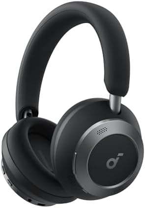 Soundcore Space One Pro, FlexiCurve Over-Ear Headphone, Adaptive Active Noise Cancelling Headphones Driven by 6 Mics, 60H Lossless Audio, Ultra-Fast Charging, Hi-Res Wireless, Comfortable Fit - Image 3