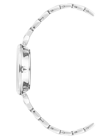 Anne Klein Women's AK/2159SVSV Silver-Tone Bracelet Watch - Image 2
