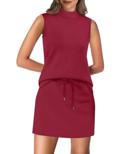 XIEERDUO Summer Sets Women 2 Piece Outfits Matching Skort Skirt Sets Tennis Dresses Traval Beach Fashion Vacation Fashion Clothing 2025 XS - Image 1