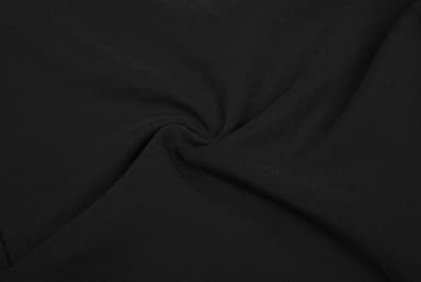 Women's Simple Solid Ruffle Tie Waist Pants with Pockets Black XL - Image 8