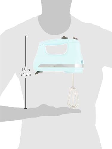KitchenAid 5 Ultra Power Speed Hand Mixer - KHM512, Ice Blue - Image 3