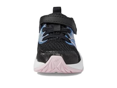 New Balance Baby ITRAVBL2 Running Shoe, Black/Blue Laguna/Light Raspberry, 2 Wide US Unisex Infant - Image 6