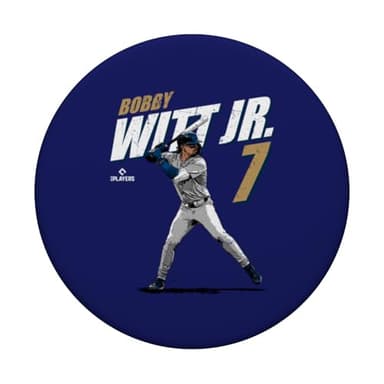 Bobby Witt Jr. | Kansas City Baseball Players | MLBWIT3001 PopSockets Adhesive PopGrip - Image 3