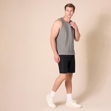 Amazon Essentials Slim-Fit Men's Tank, Grey, Large - Casual Wear - Image 7