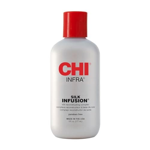 CHI Infra Silk Infusion, Leave-In Reconstructing Treatment To Strengthen & Protect All Hair Types, Alcohol-Free, 6 Oz - Image 1