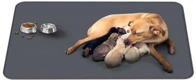 Washable Puppy Dog Pee Pad, 34" X52" Waterproof Whelping Training Pet Mat for Playpen, Crate, Potty, Floor, Bed, Sofa and Trunk, Reusable Pee Pads for Dogs, Cats, Bunny - Image 9