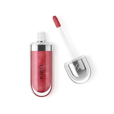KIKO Milano 3D Hydra Lip Gloss – High Shine, Hydrating, Plumping, Non-Sticky, Moisturizing Lip Makeup – 16 Iridescent Ruby – 6.5ml - Image 1
