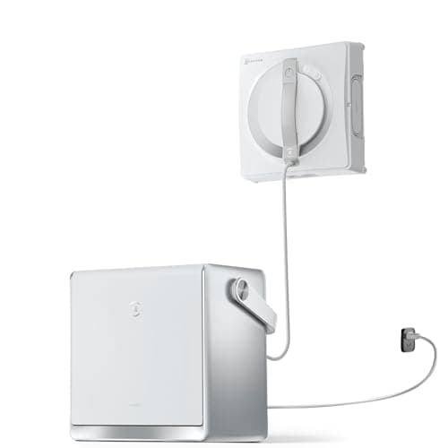 ECOVACS WINBOT W2 PRO Omni Portable Window Cleaning Robot with Multi-Functional Station, Charging While Working, Intelligent Cleaning with Triple Nozzle Water Sprayer, 12-Level Protection - Image 1