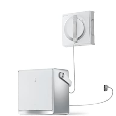 ECOVACS WINBOT W2 PRO Omni Portable Window Cleaning Robot with Multi-Functional Station, Charging While Working, Intelligent Cleaning with Triple Nozzle Water Sprayer, 12-Level Protection - Image 1