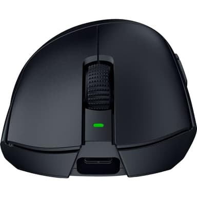 Razer DeathAdder V3 HyperSpeed Wireless Gaming Mouse: 55g Lightweight - USB C Charging - Up to 100 Hr Battery - Advanced 26K Optical Sensor - Gen-3 Optical Switches - 8 Programmable Controls - Black - Image 8