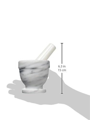 Norpro Marble Mortar, Pestle (Colors May Vary) - Image 5