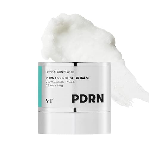 VT COSMETICS PDRN Essence Stick Balm, PDRN Collagen Multi Wrinkle Stick, All-in-One Eye & Neck Treatment, Glow Makeup Base & Face Treatment Balm, Plumping, Fine Lines (0.33 oz.) - Image 1