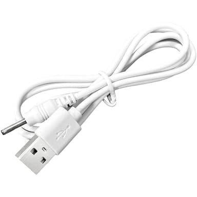 BabyValley DC Charging Cable for Womanizer Pro40 Toy, for Stulys Pen, for Tablet Pen, for Digital Drawing, for Graphics Pen, for Shower Speakers Barrel Jack USB Charger Cord (1, White) - Image 1