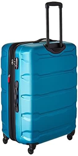 Samsonite Omni PC Hardside Expandable Luggage with Spinner Wheels, Caribbean Blue, 3-Piece Set (20/24/28) - Image 5