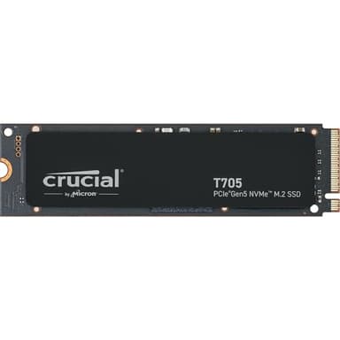 Crucial T705 2TB PCIe Gen5 NVMe M.2 SSD - Up to 14,500 MB/s - Game Ready - Internal Solid State Drive (PC) - +1mo Adobe CC - CT2000T705SSD3 - Image 2