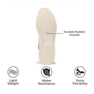 Project Cloud Mens Sneakers – Memory Foam Fashion Mens Shoes – Lightweight and Non Slip Laced-Up Casual Men Sneakers - Perfect Men Casual Shoes for All-Day Wear (Tilton, BLK, 9) - Image 4