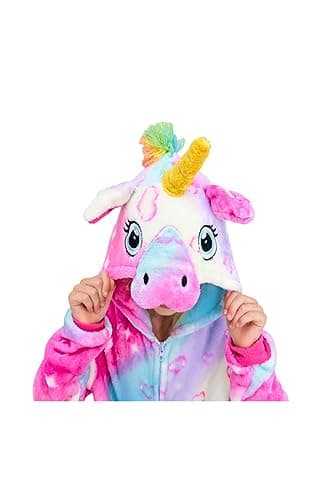 NewCute Kids Unicorn Onesie Animal Pajamas Halloween Cosplay Costume Sleepwear Gift for Girls and Boys.115 - Image 7