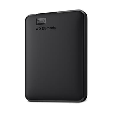 WD 6TB Elements Portable External Hard Drive for Windows, USB 3.2 Gen 1/USB 3.0 for PC & Mac, Plug and Play Ready - WDBHJS0060BBK-WESN - Image 1