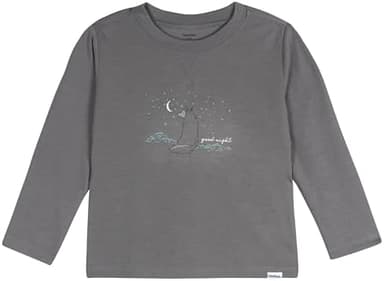 Gerber Toddler Boys' 2-Piece Pajama Set (Loose-Fitting Long-Sleeve Top + Bottom), Wolf, 5T - Image 4