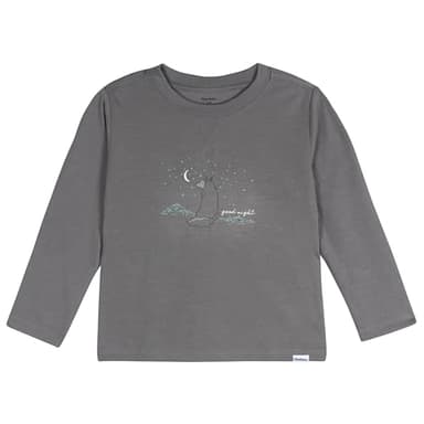 Gerber Baby Boy's 2-Piece Pajama Set (Flame Resistant Long-Sleeve Top + Bottom), Wolf - Image 2