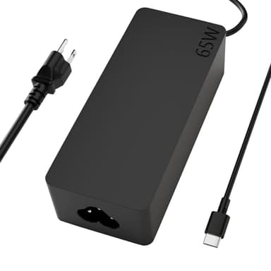 Ruilezyo 65W USB C Laptop Charger Compatible with Lenovo Thinkpad Chromebook Yoga Laptop and More USB Type C Power Cord - Image 1