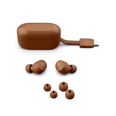 JLab Go Air Pop+ Tones True Wireless Earbuds, in Ear Headphones, Bluetooth Earphones, 35H Playtime Ear Buds, Bluetooth Earbuds with Microphone, USB-C Charging Case, Dual Connect, EQ3 Sound, (1615 C) - Image 5