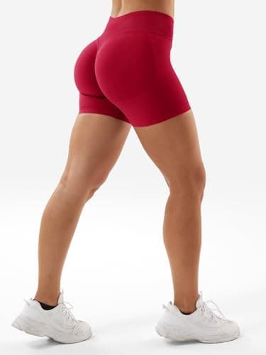 YEOREO SoftHue Women Workout Gym Impact Shorts Hidden Scrunch Butt Lifting 2.5"/3.6"/4.5"/6" Seamless Shorts - Image 5