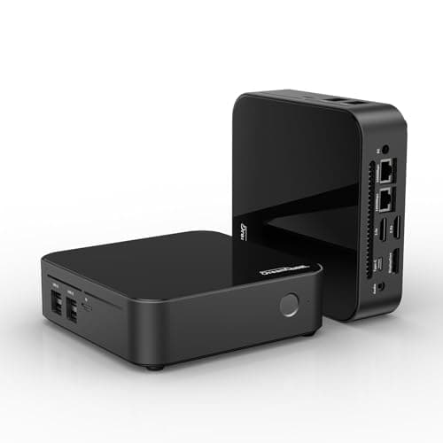 DreamQuest Mini PC Windows 11 Pro Preinstalled, Intel N150 (up to 3.6GHz) Mini Desktop Computers 32GB DDR4 1TB SSD, USB C, DP, HDMI, USB 3.2, Dual LAN,WiFi, Bluetooth, Support Triple Display 4K 60Hz
